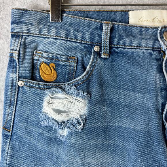 Gloria Vanderbilt x Christian Siriano Jeans Women’s 12 Retro Miles Straight Mom - Picture 2 of 15